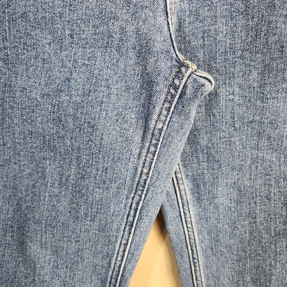 Madewell Womens |27| Mid-Rise Stovepipe Jeans in Knowland Wash/Slit-Hem Edition - Picture 6 of 14